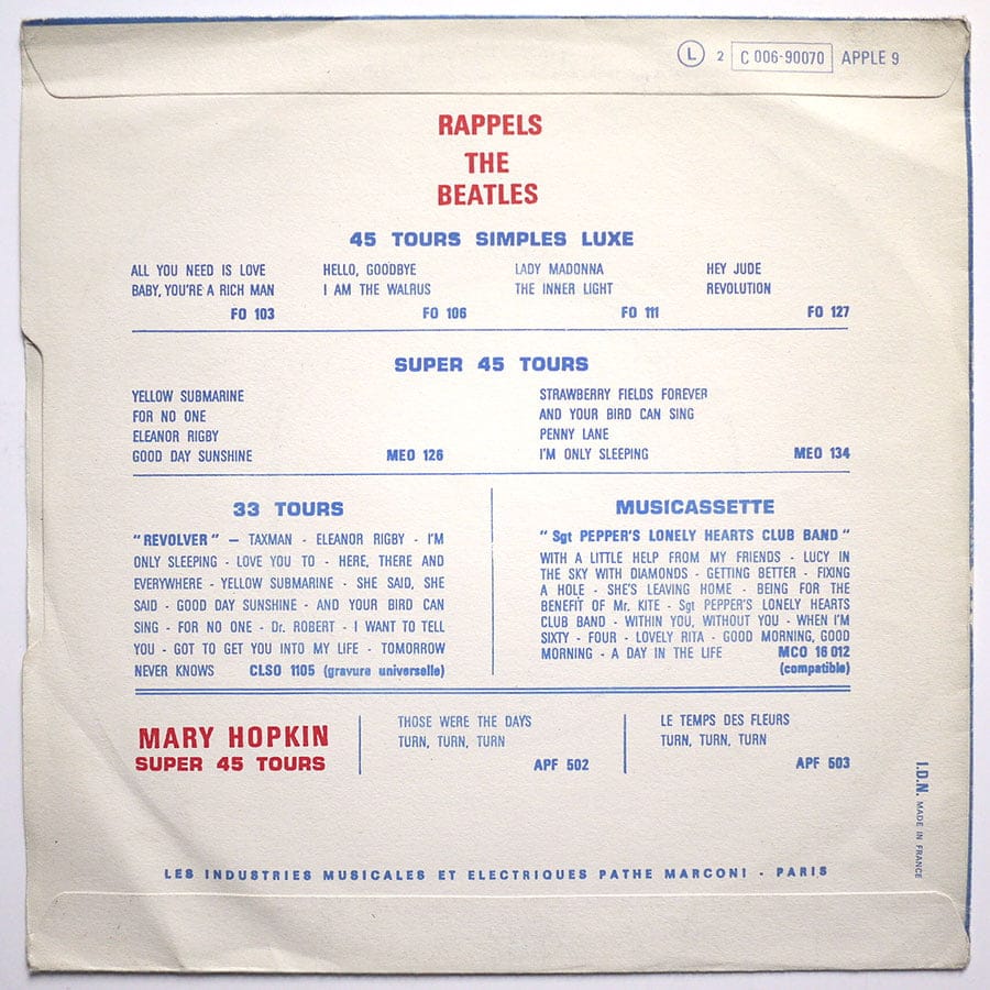 MARY HOPKIN - Prince en Avignon - Image 2