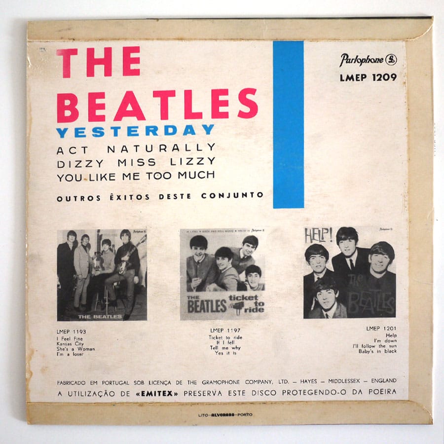BEATLES - Yesterday - Image 2