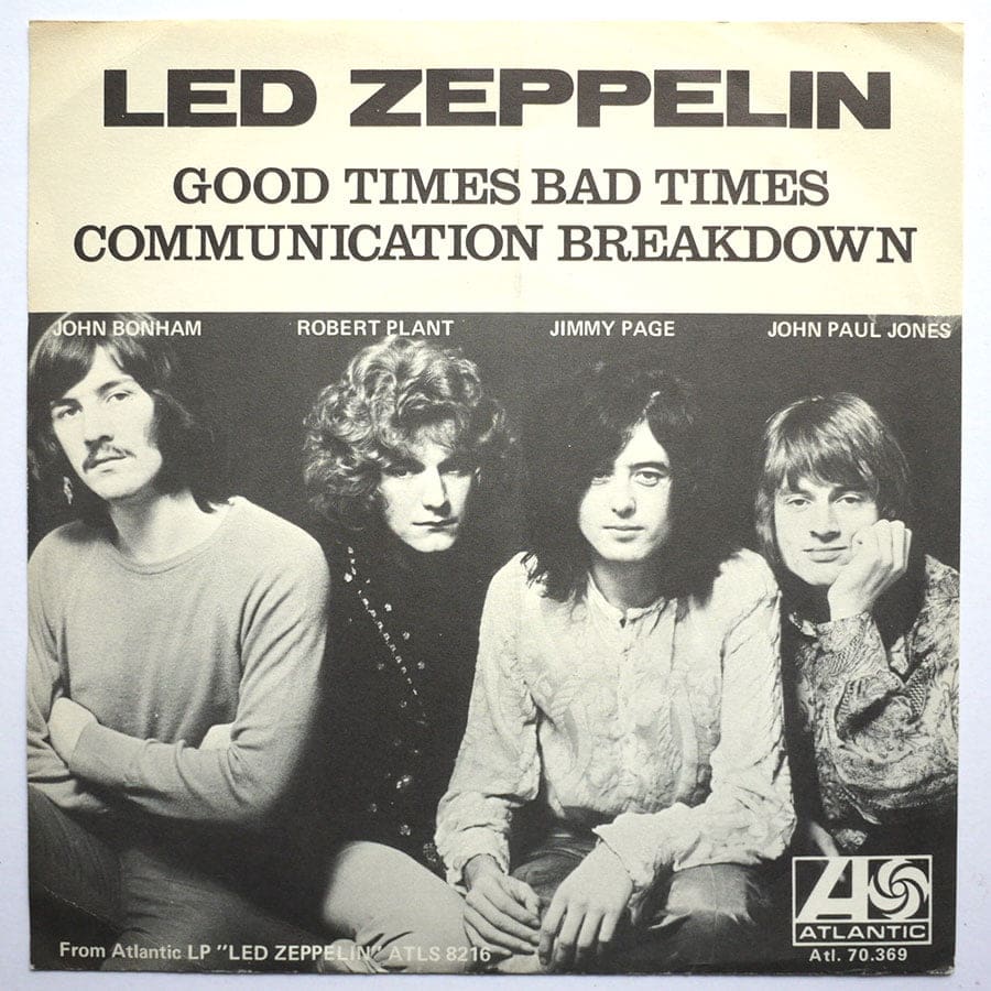 LED ZEPPELIN - Good Times Bad Times - Image 2