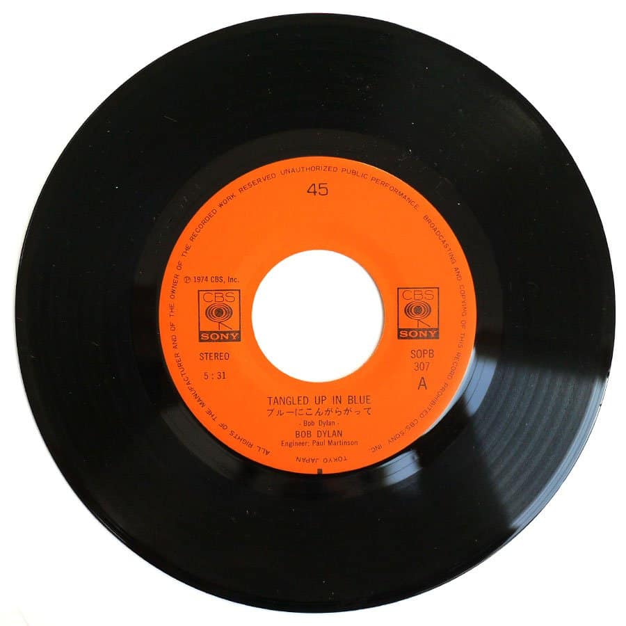 BOB DYLAN - Tangled Up In Blue - Image 4