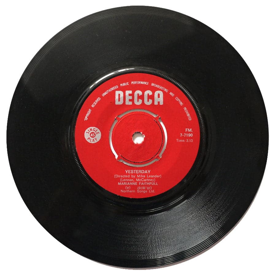 MARIANNE FAITHFULL - Yesterday - Image 4