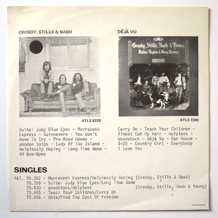 CROSBY, STILLS, NASH & YOUNG - Our House - Image 2