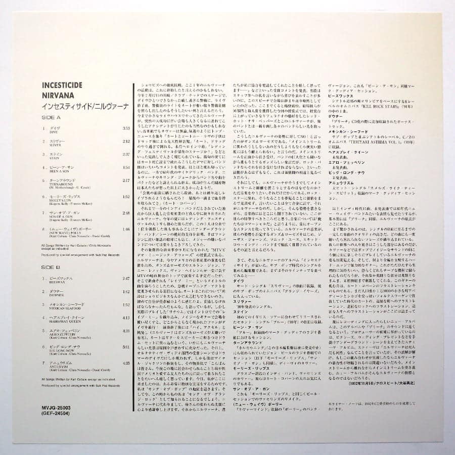 NIRVANA - Incesticide - Image 6