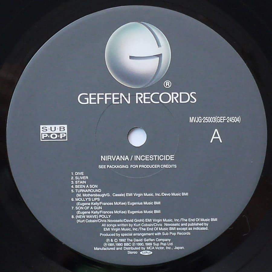 NIRVANA - Incesticide - Image 7