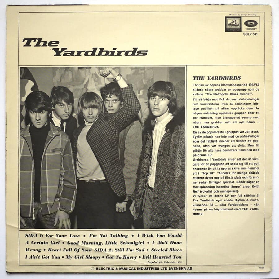 YARDBIRDS - Yardbirds - Image 2