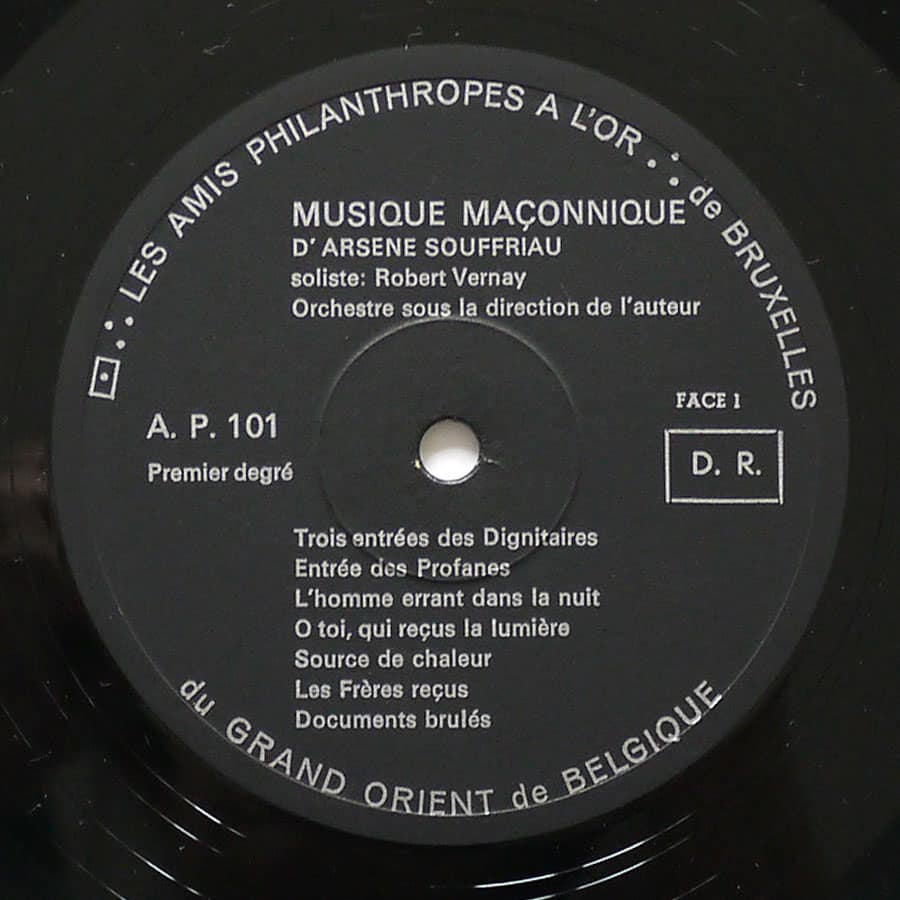 ARSENE SOUFFRIAU – Musique Maconnique - Image 6