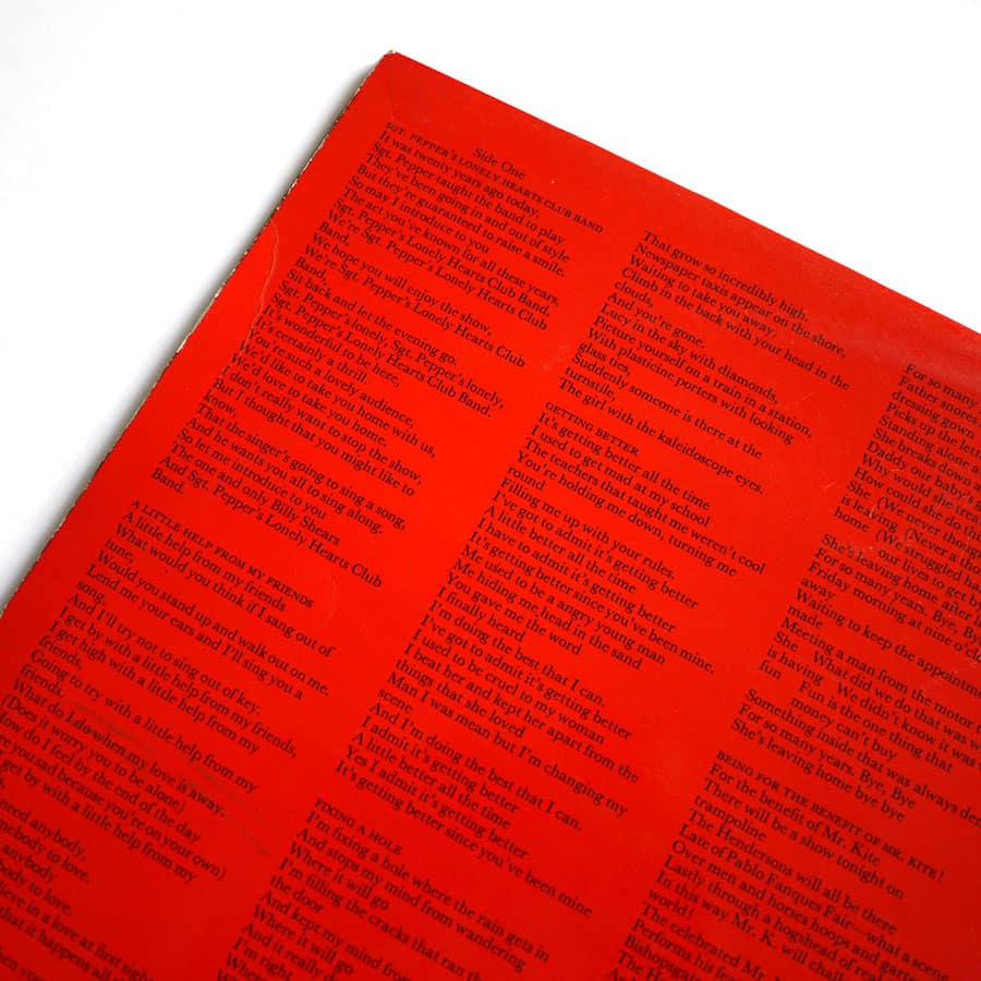 BEATLES - Sgt. Pepper's Lonely Hearts Club Band - Image 8