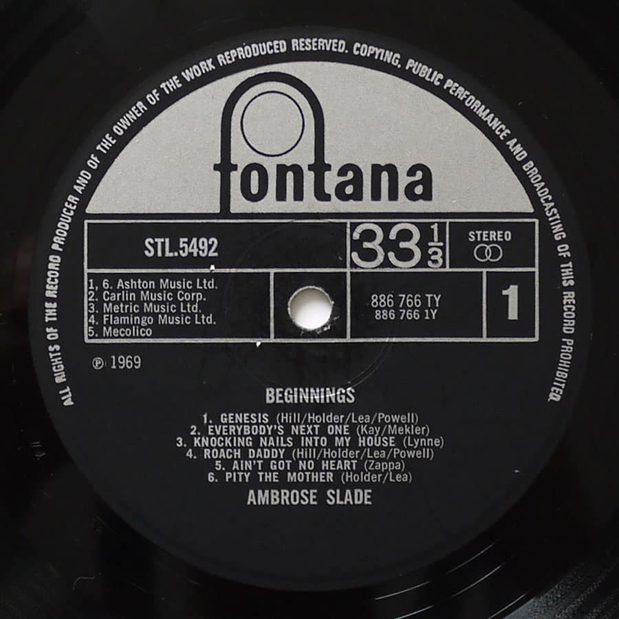 AMBROSE SLADE - Beginnings - Image 11