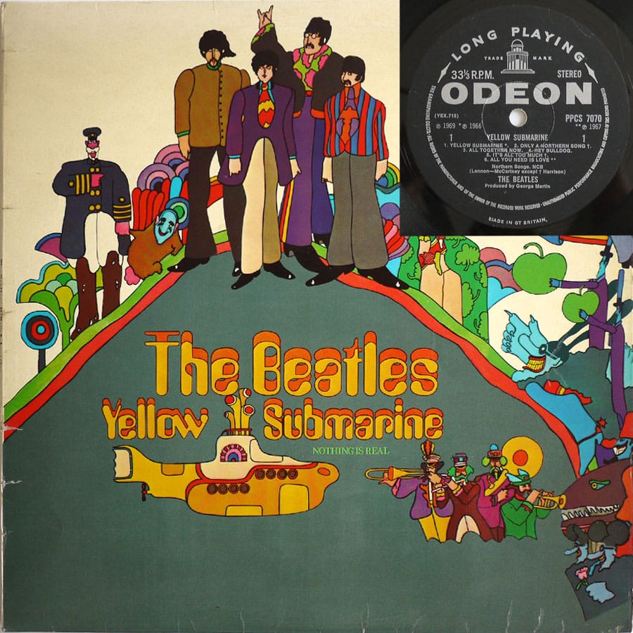 BEATLES - Yellow Submarine (EXPORT)