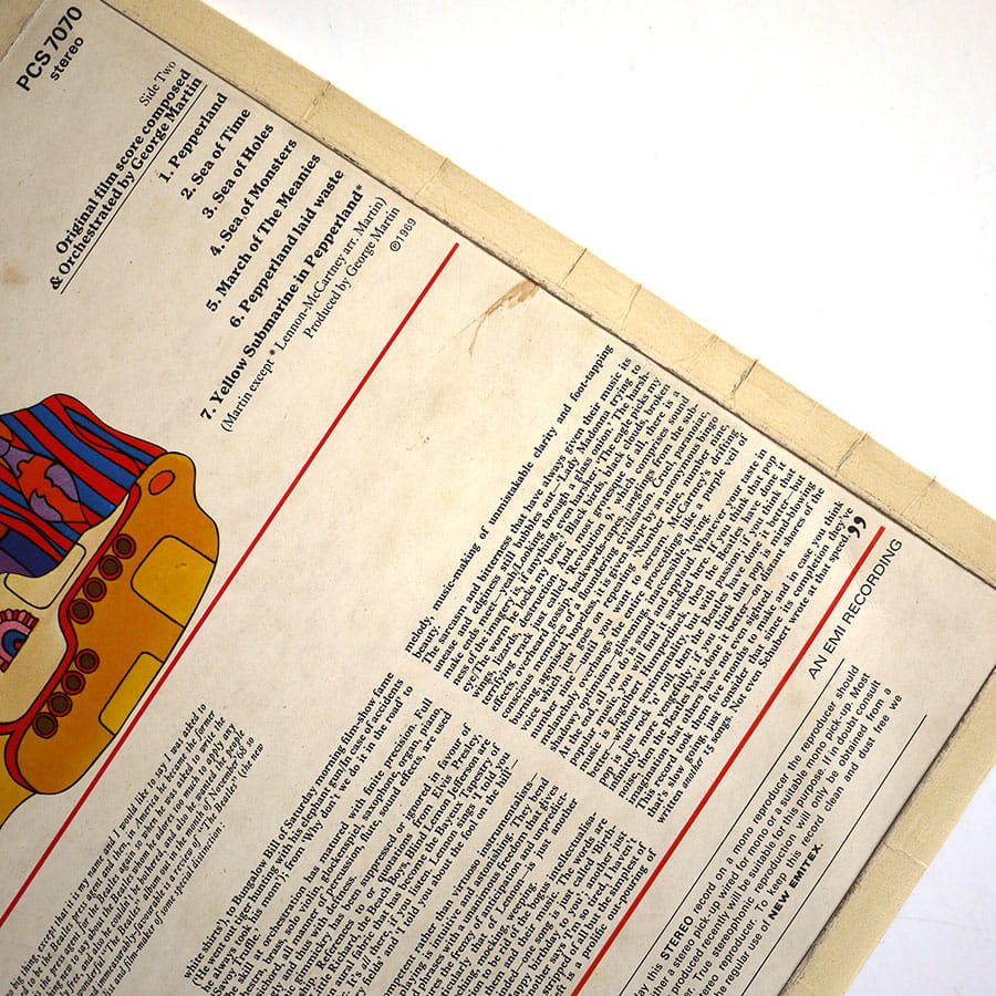 BEATLES - Yellow Submarine (EXPORT) - Image 4