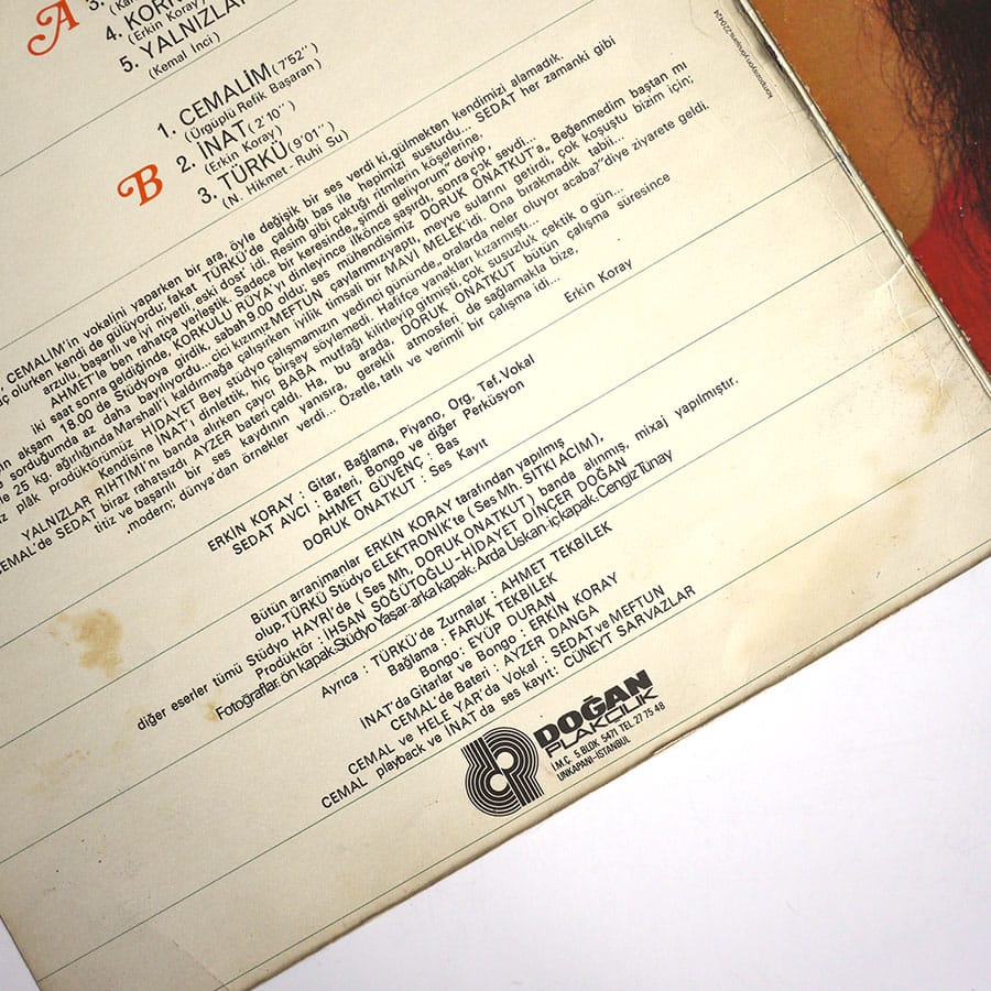 ERKIN KORAY - Elektronik Türküler - Image 8