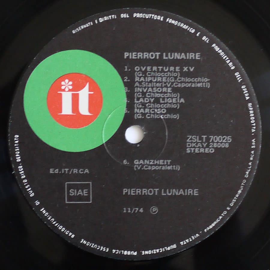 PIERROT LUNAIRE - Pierrot Lunaire - Image 7