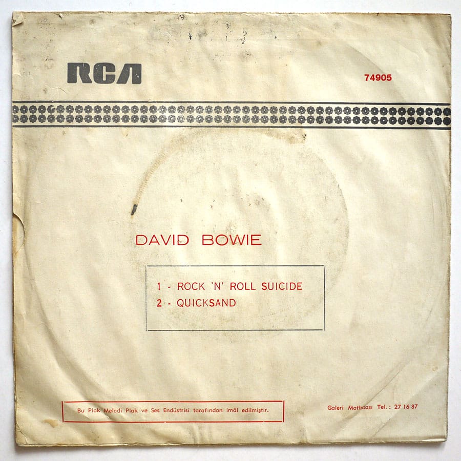 DAVID BOWIE - Rock 'n' Roll Suicide - Image 2