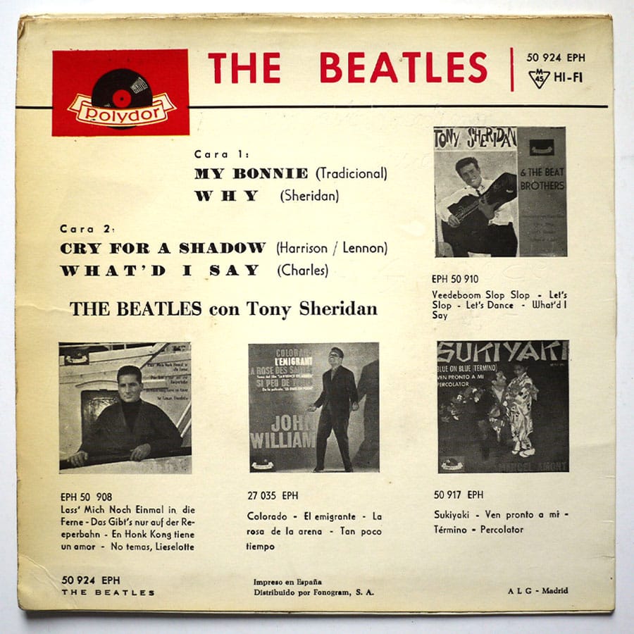 BEATLES - My Bonnie - Image 4