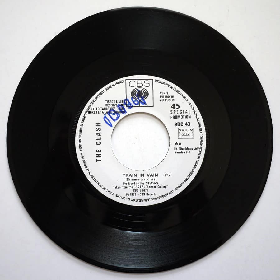 CLASH - Train In Vain (PROMO ONLY) - Image 5