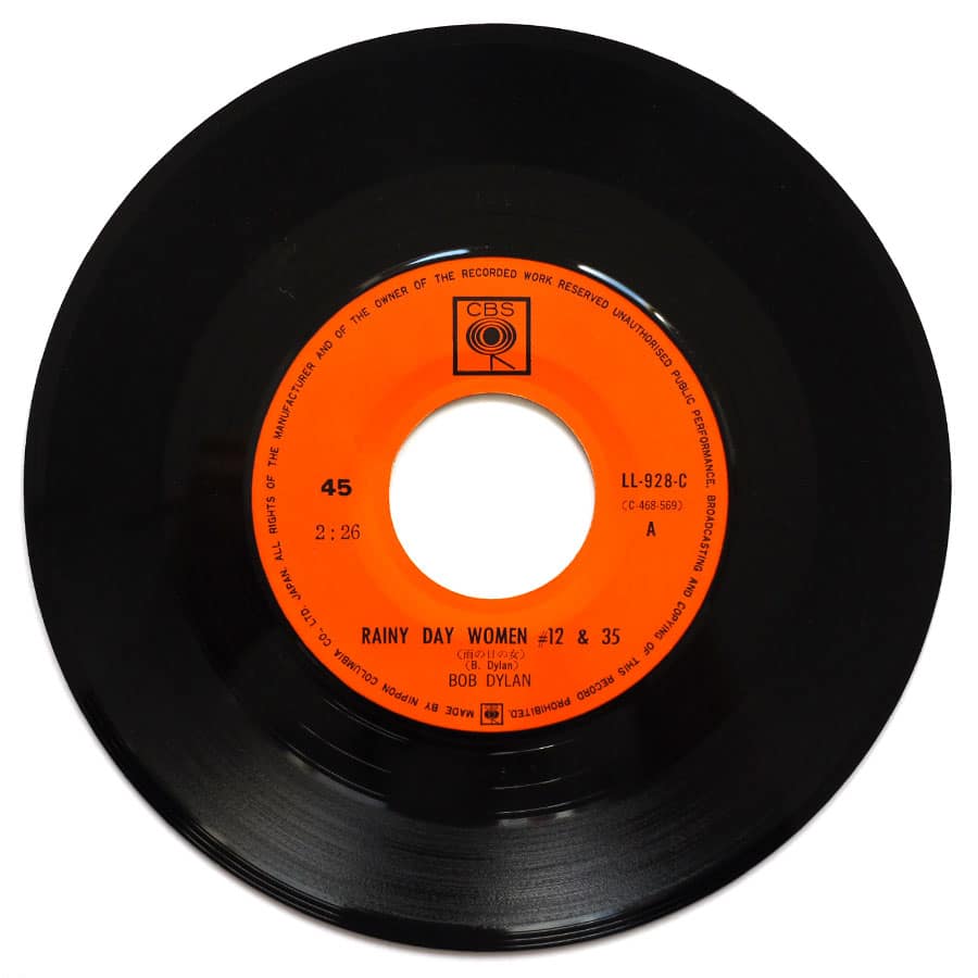 BOB DYLAN - Rainy Day Women # 12 & 35 - Image 6