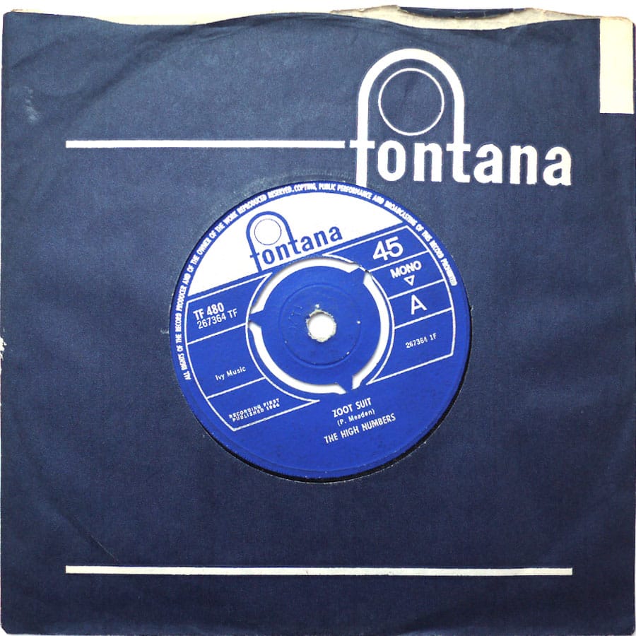 THE HIGH NUMBERS - Zoot Suit