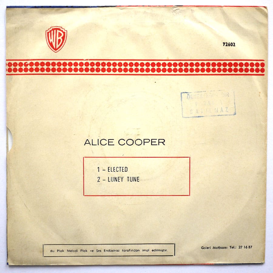 ALICE COOPER - Elected - Image 2