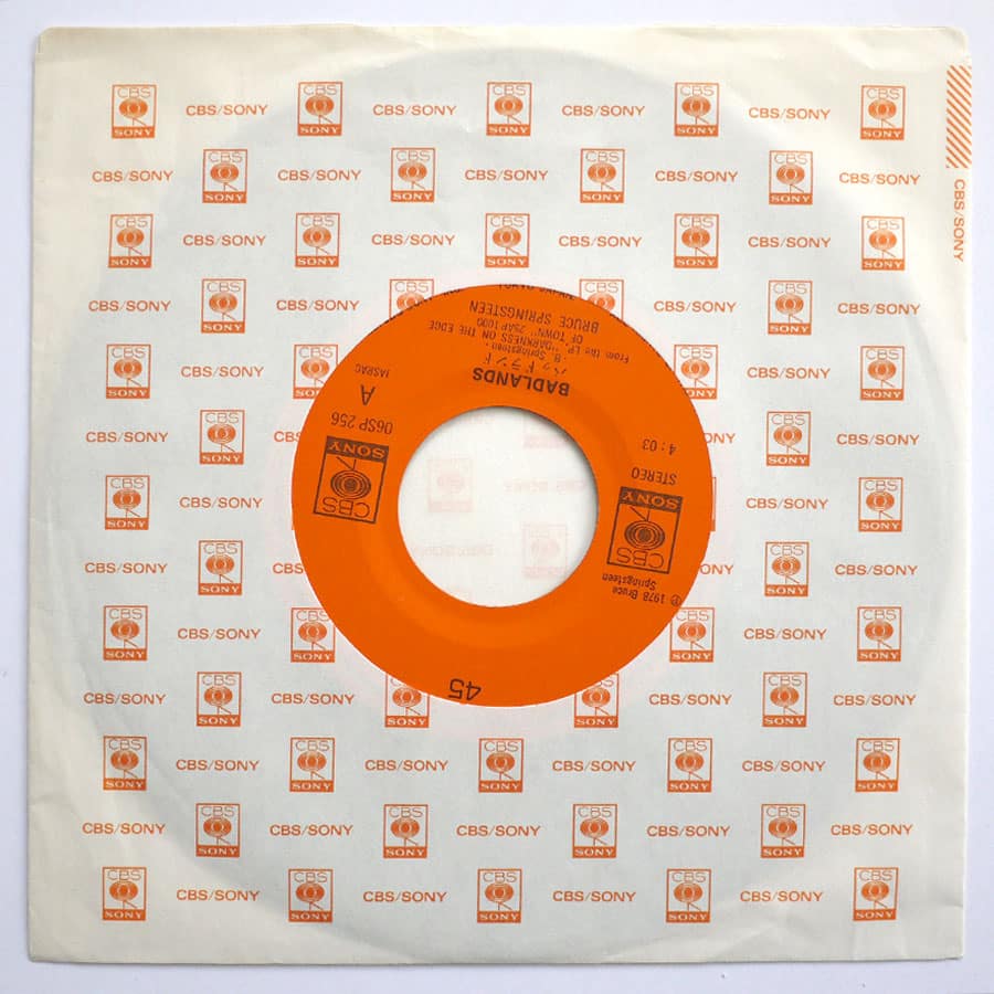 BRUCE SPRINGSTEEN - Badlands - Image 4